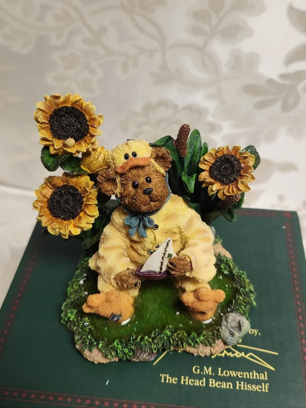 Boyds Bear “Puddleduck McBear” Resin Figurine With Box